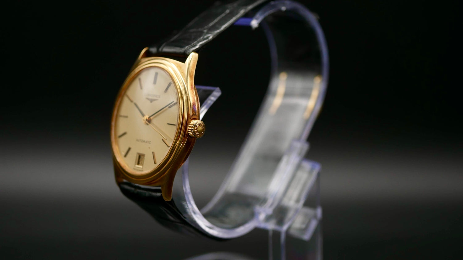 LONGINES ULTRAFLAT AUTOMATICO ORO 18kt