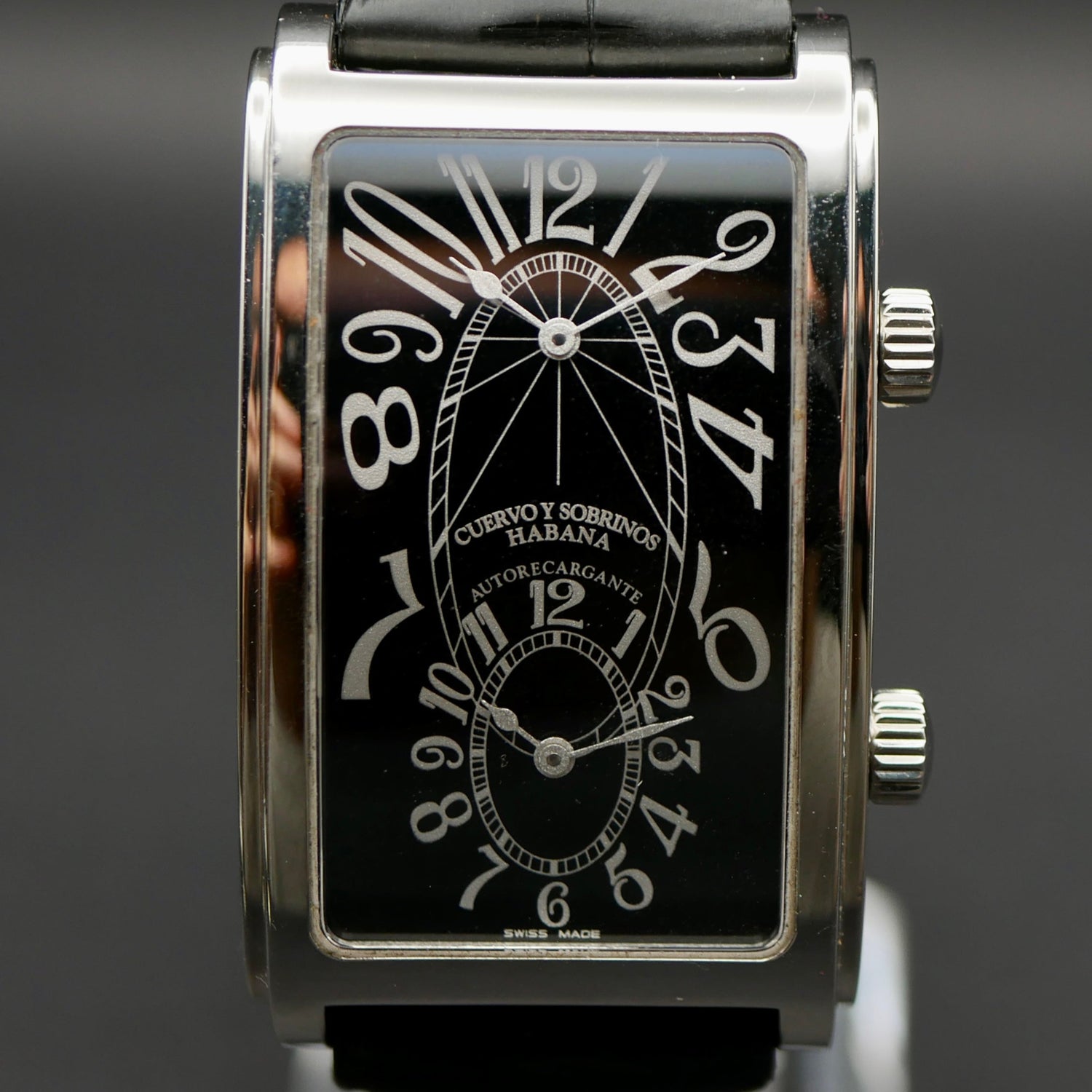 CUERVO Y SOBRINOS PROMINENTE DOBLE TIEMPO AUTOMATICO