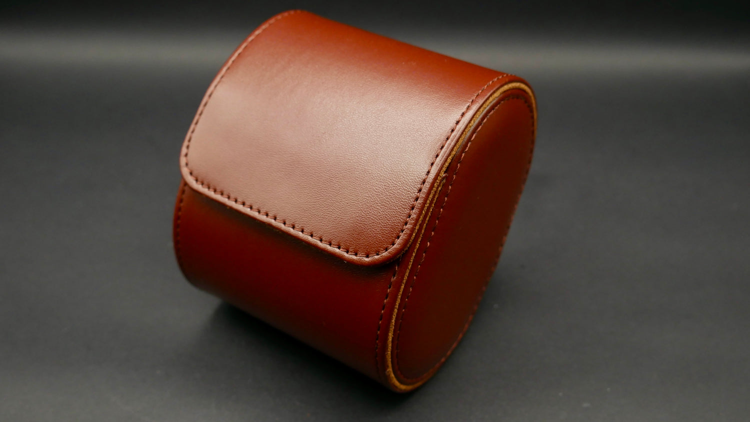 PORTA OROLOGIO IN CUOIO E MICROFIBRA 1 POSTO CUOIO