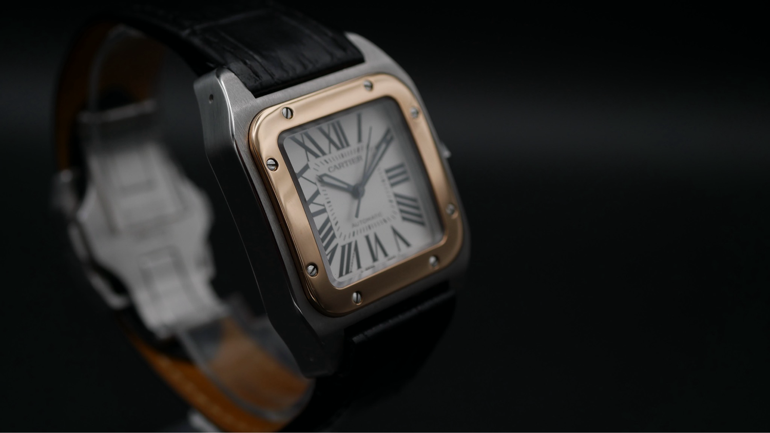CARTIER SANTOS 100 AUTOMATICO