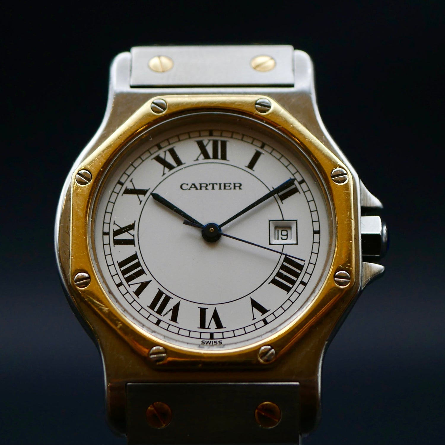 Cartier Santos Octagon automatico