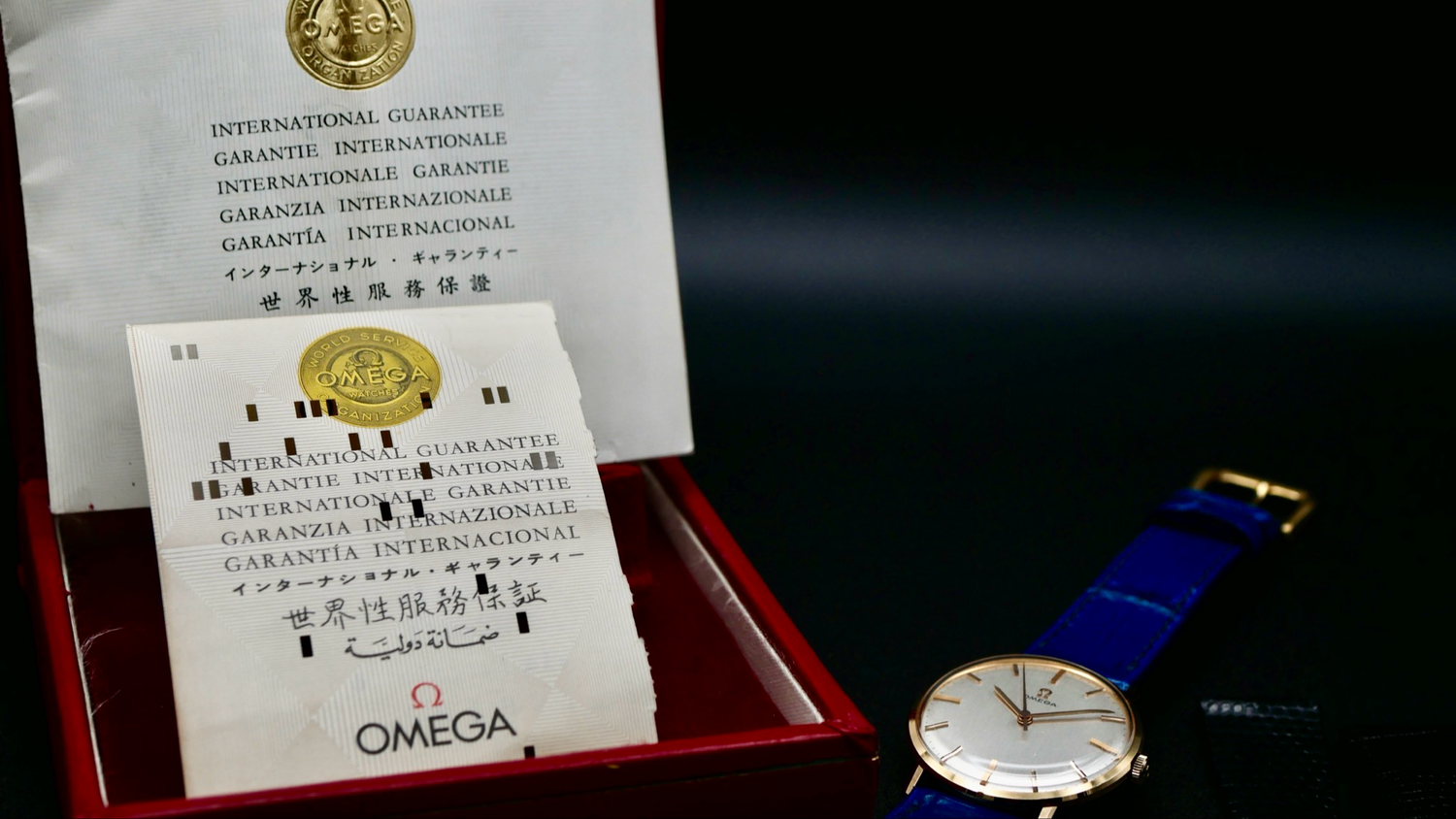 Omega cal. 562 oro 18kt "Full Set"