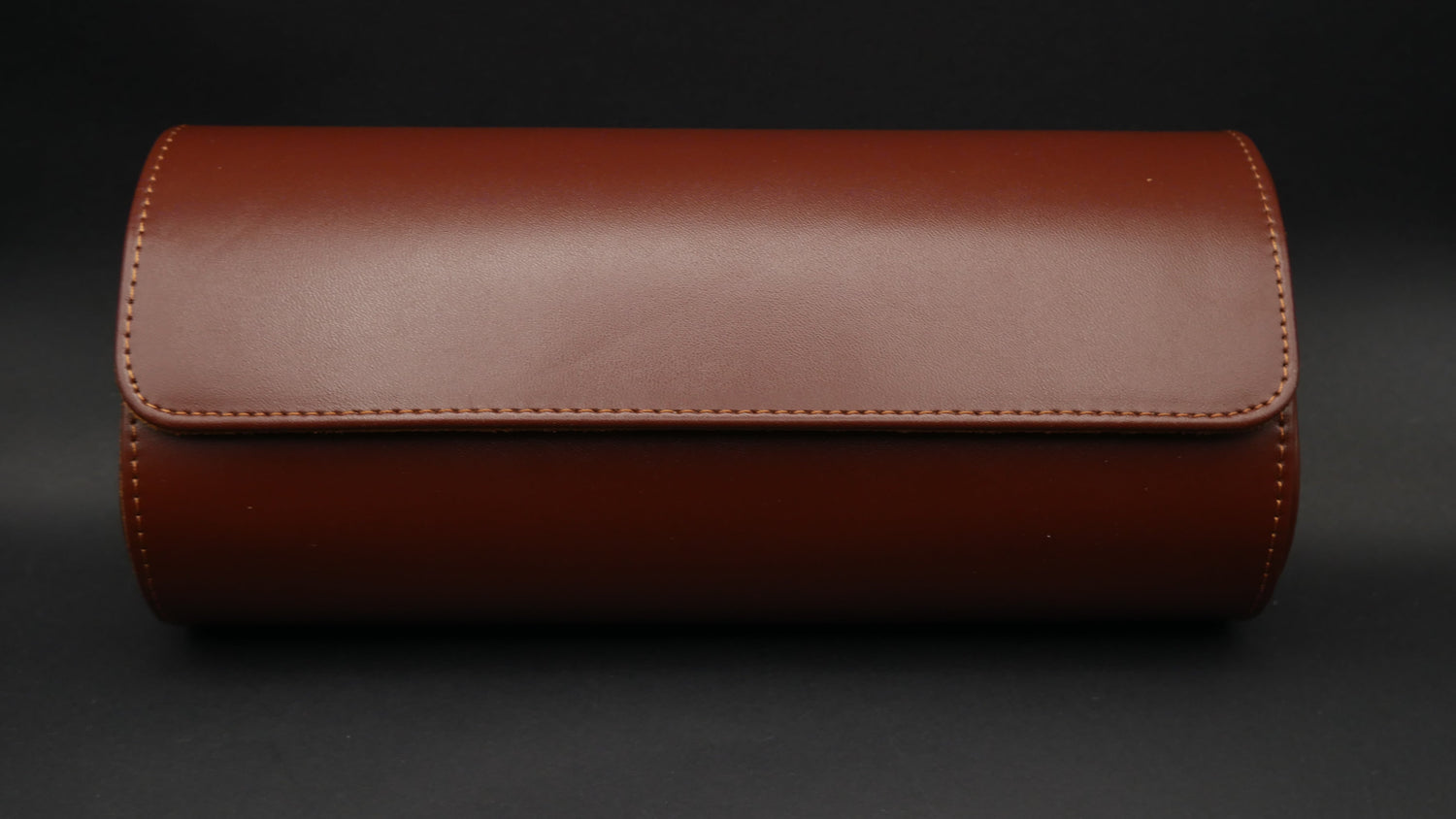 PORTAOROLOGI IN CUOIO E MICROFIBRA 3 POSTI CUOIO