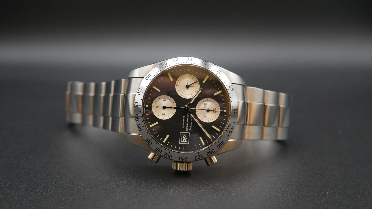 EBERHRARD CHAMPION CRONOGRAFO AUTOMATICO