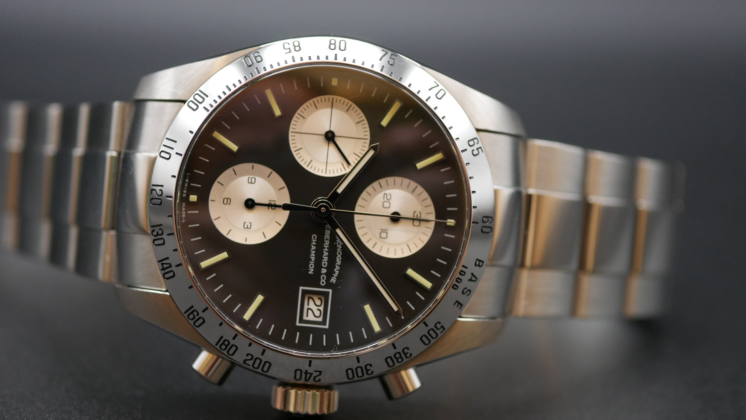 EBERHRARD CHAMPION CRONOGRAFO AUTOMATICO