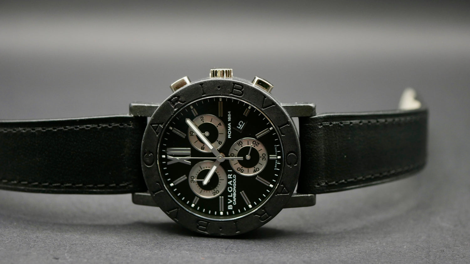 BULGARI CARBON GOLD CRONO