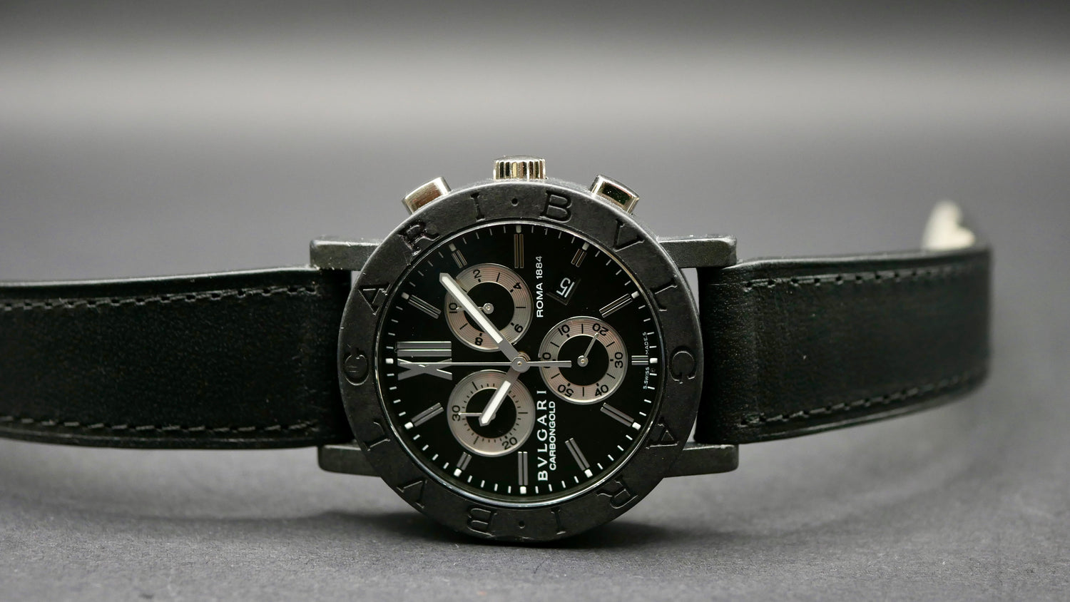 BULGARI CARBON GOLD CRONO
