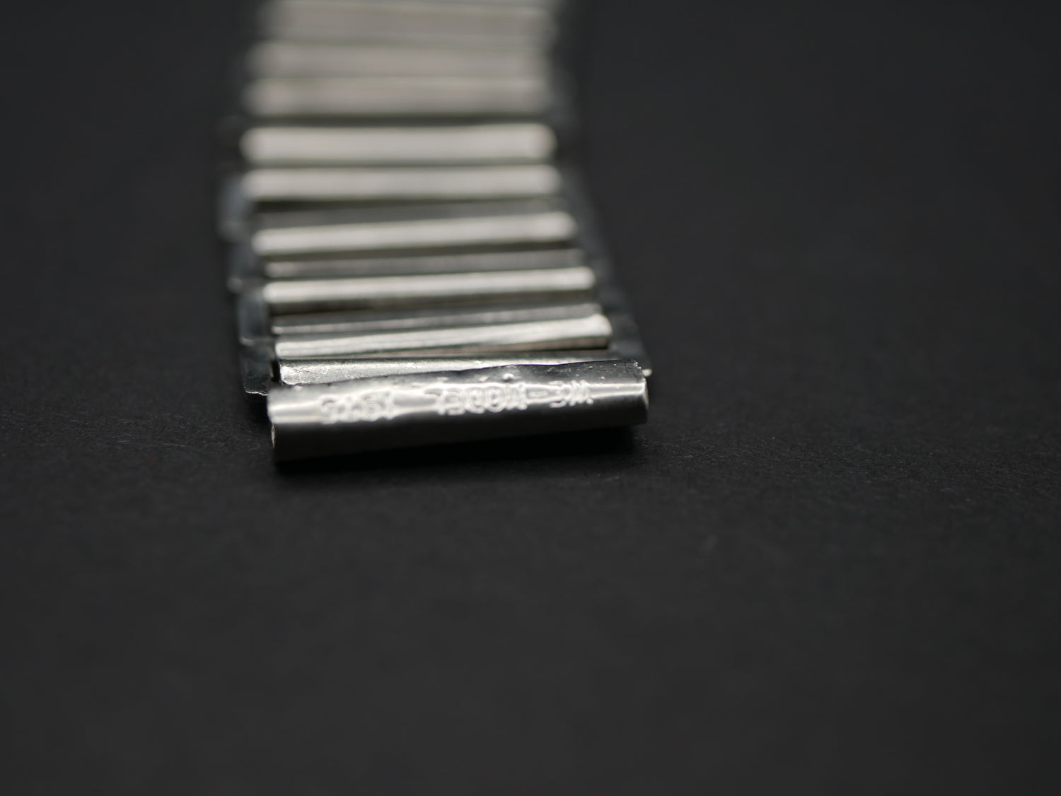 BRACCIALE BONKLIP O "BAMBOO" VINTAGE 1975 ANSA 18mm