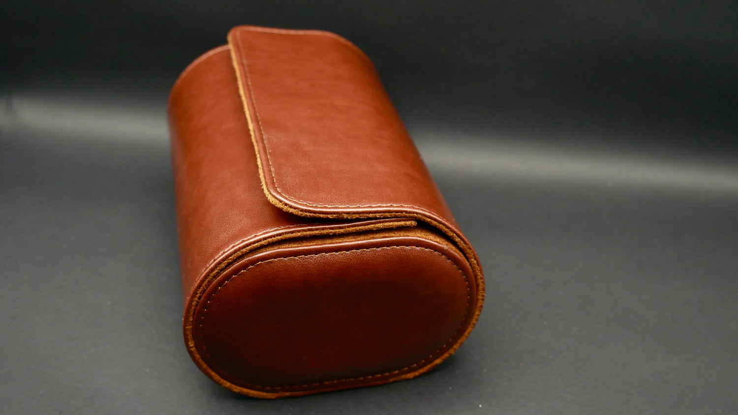 PORTAOROLOGI IN CUOIO E MICROFIBRA 2 POSTI