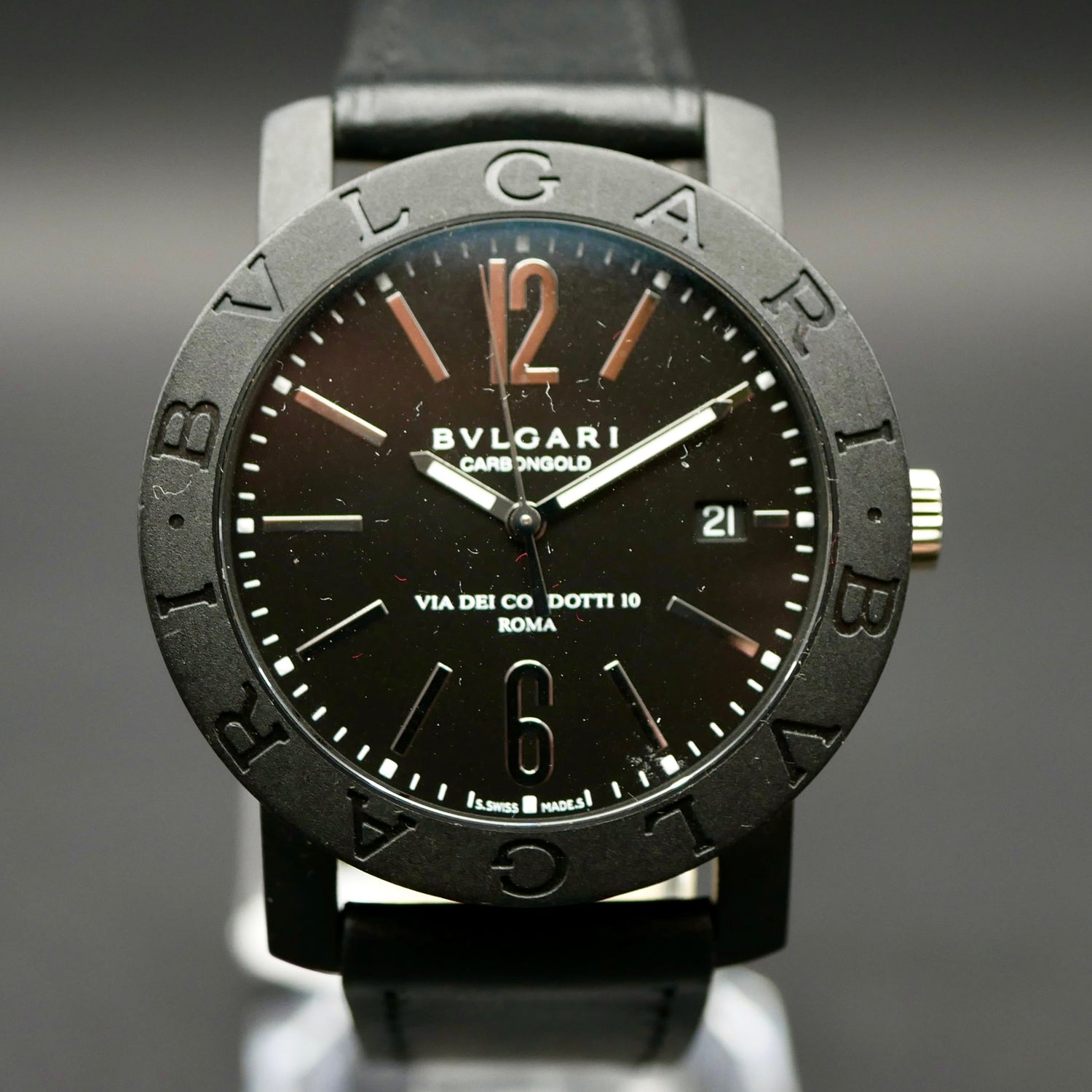 BULGARI CARBON GOLD AUTOMATICO
