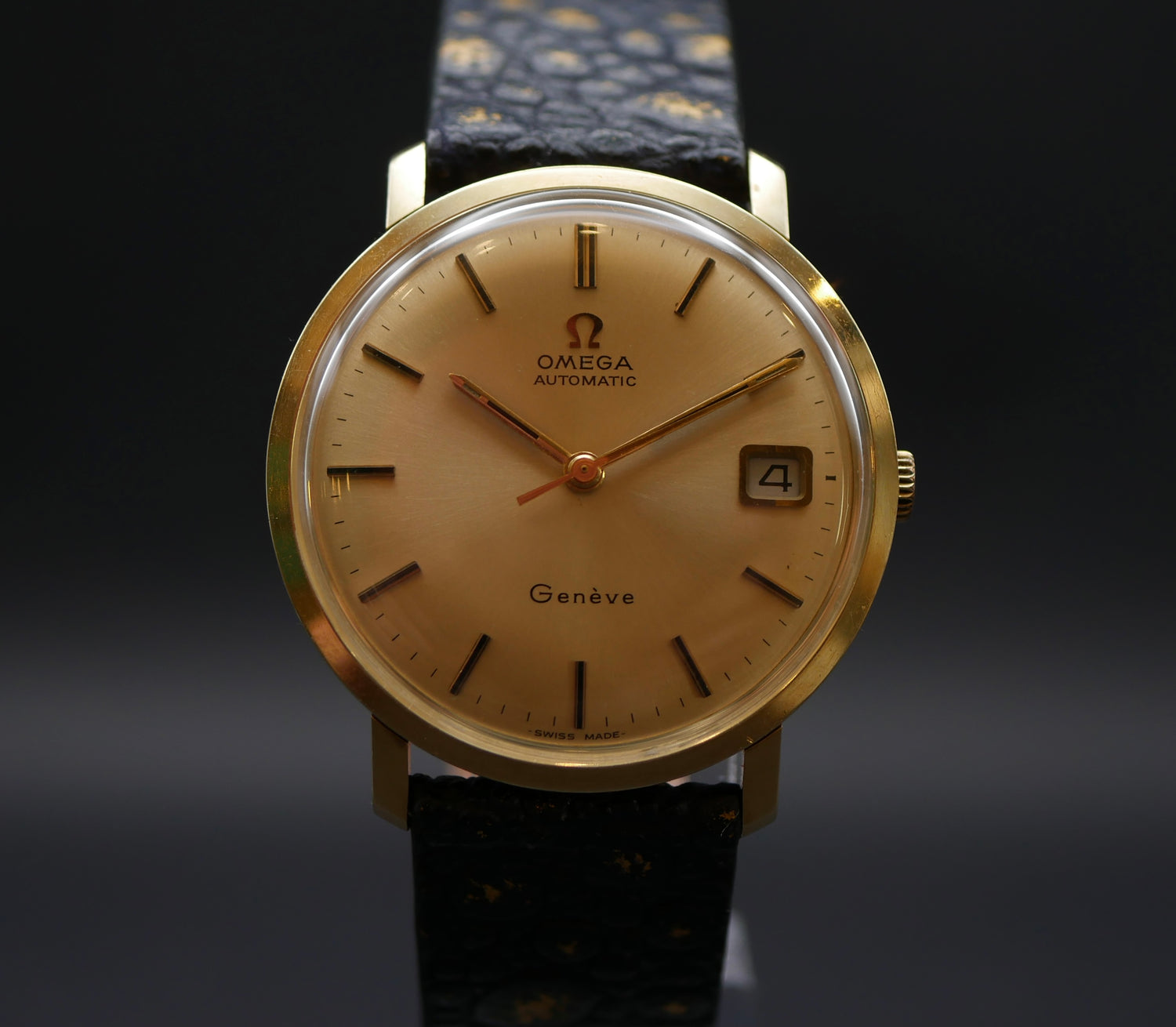 OMEGA GENEVE ORO 14kt AUOTMATICO