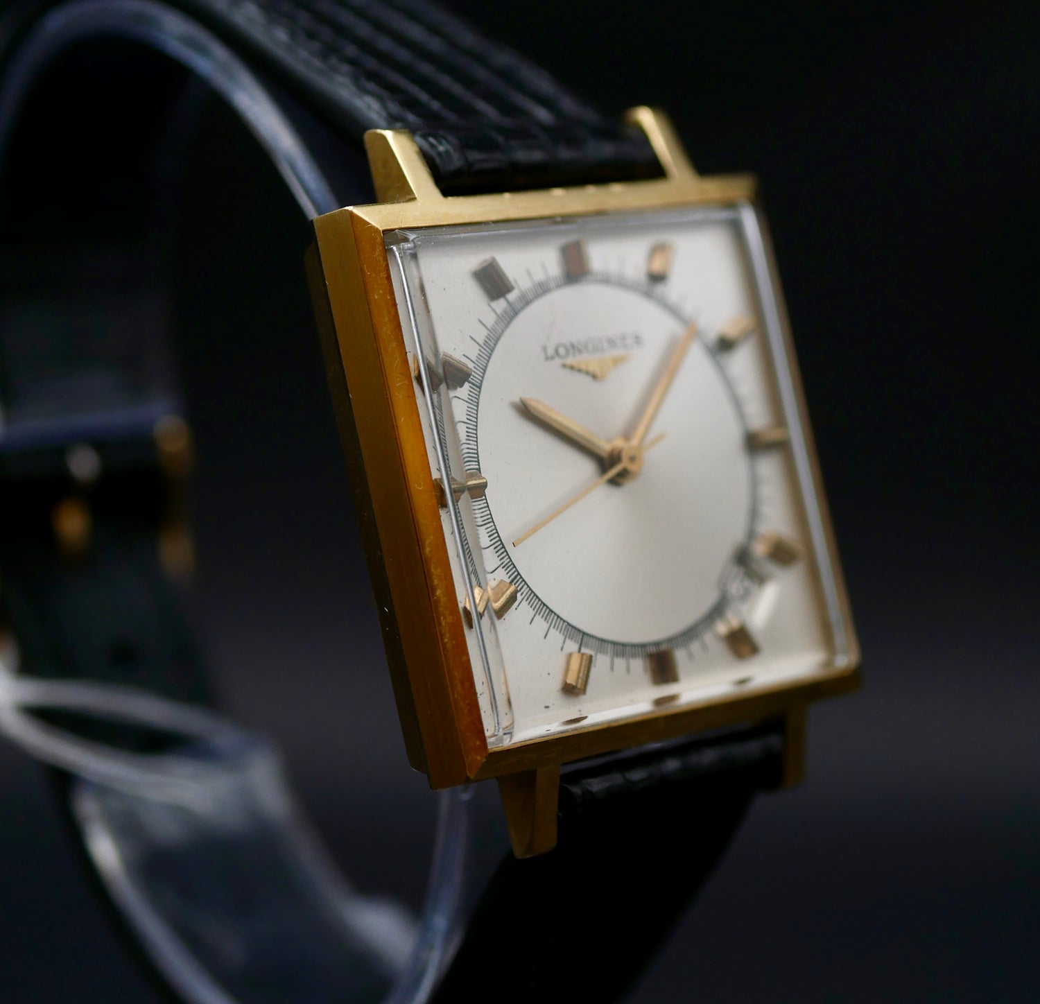 LONGINES SQUARE ORO 18KT