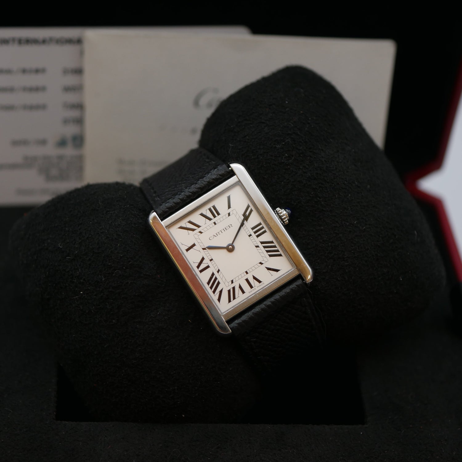 CARTIER TANK SOLO WSTA0028