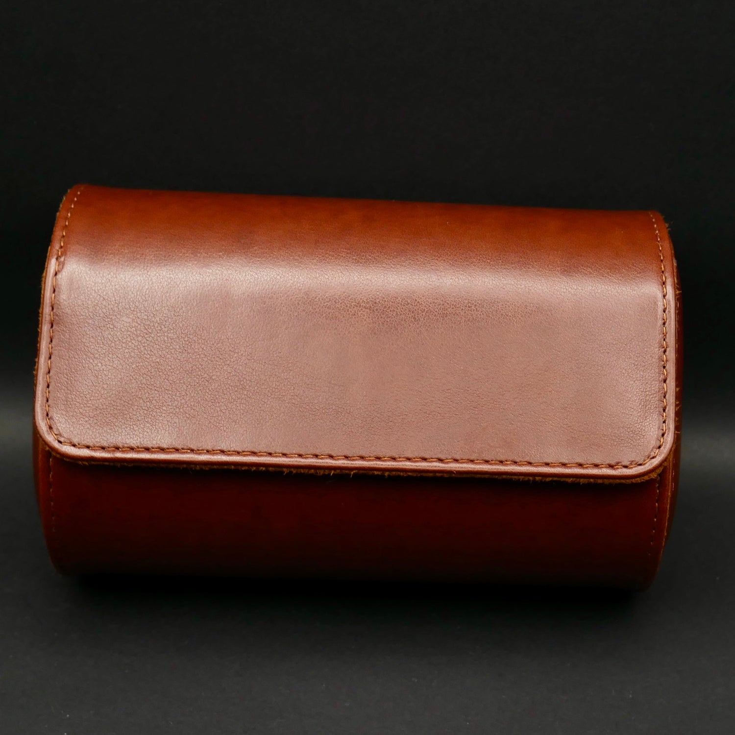 PORTAOROLOGI IN CUOIO E MICROFIBRA 2 POSTI