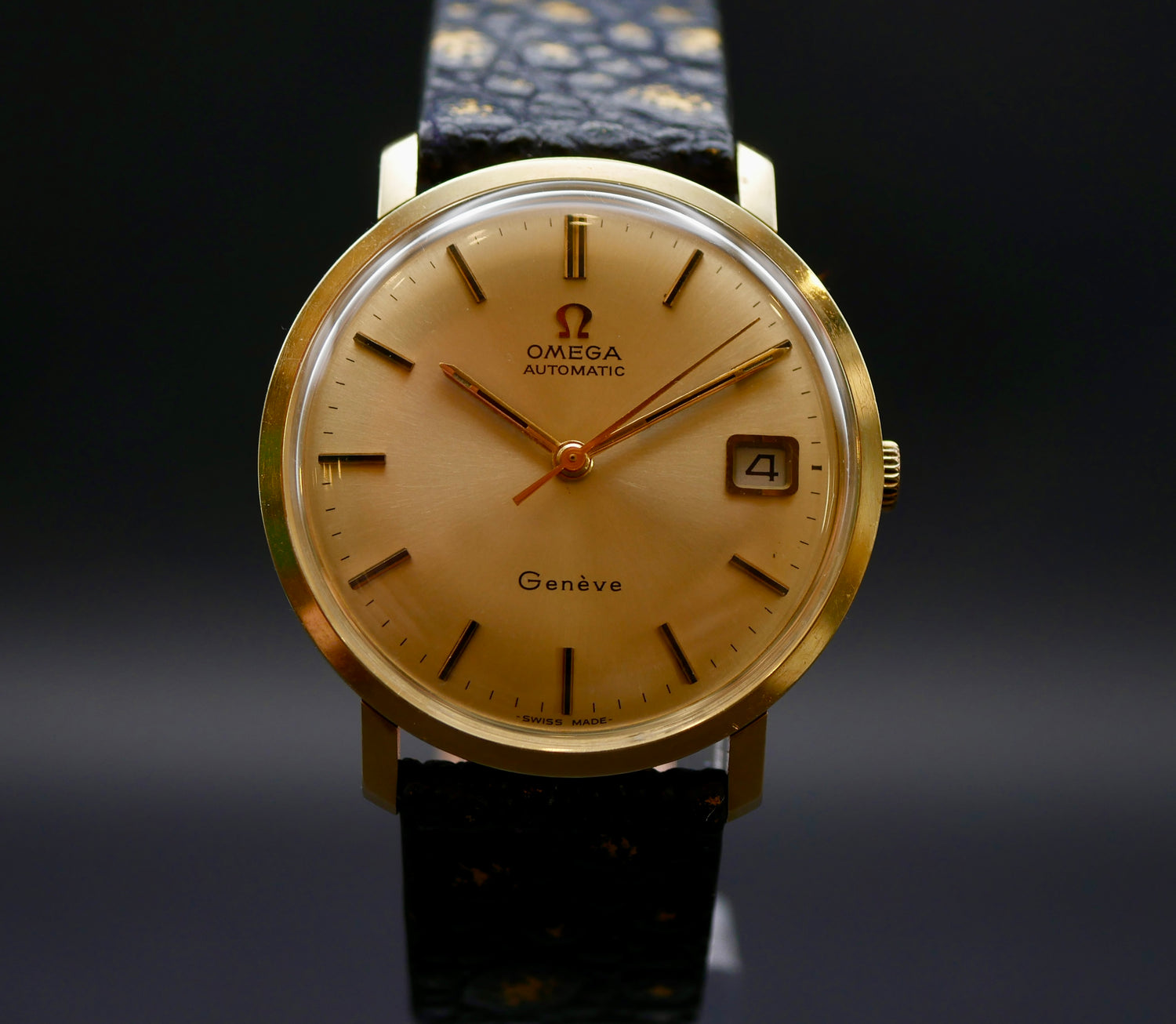 OMEGA GENEVE ORO 14kt AUOTMATICO