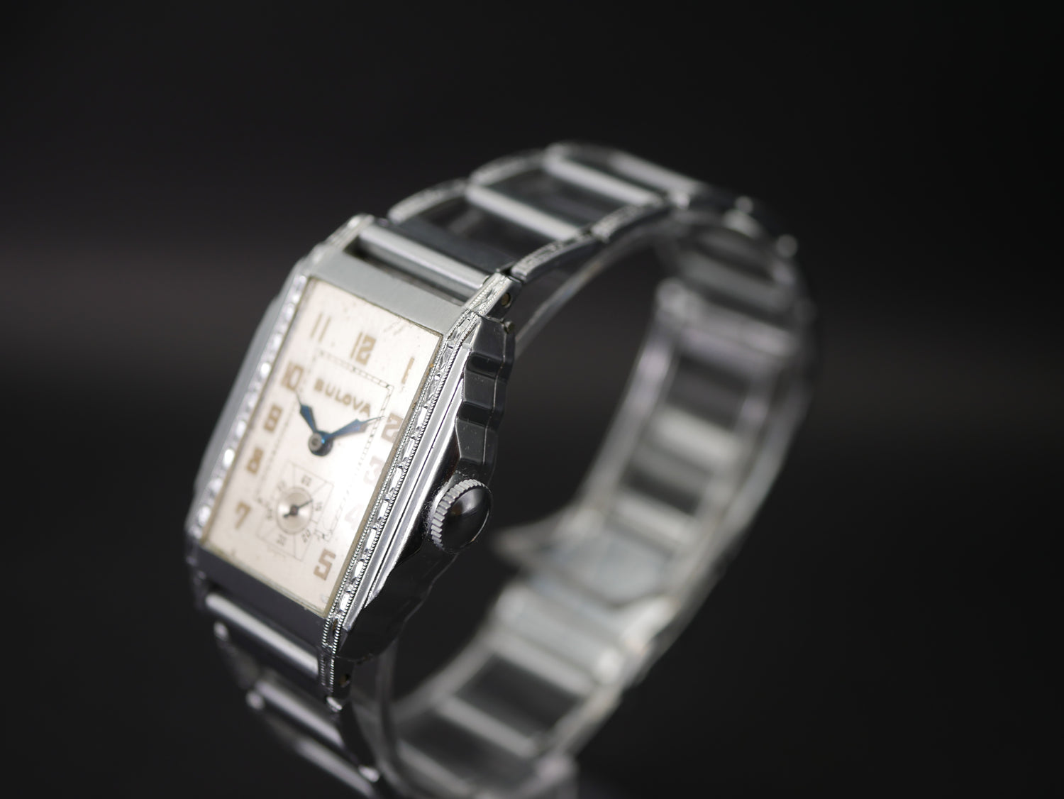 BULOVA ART DECO ANNI 40 CARICA MANUALE