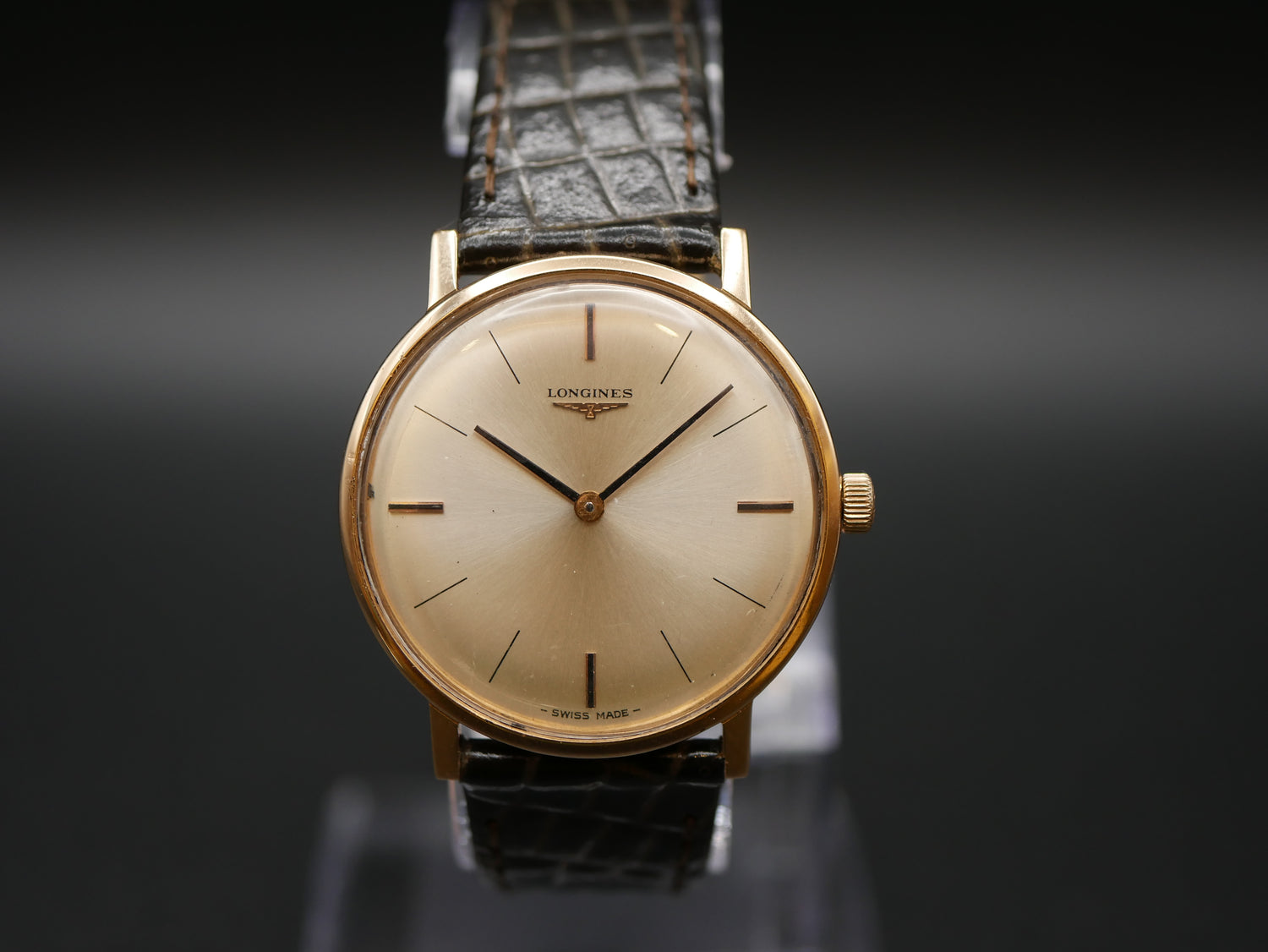 LONGINES 428 ORO 18KT
