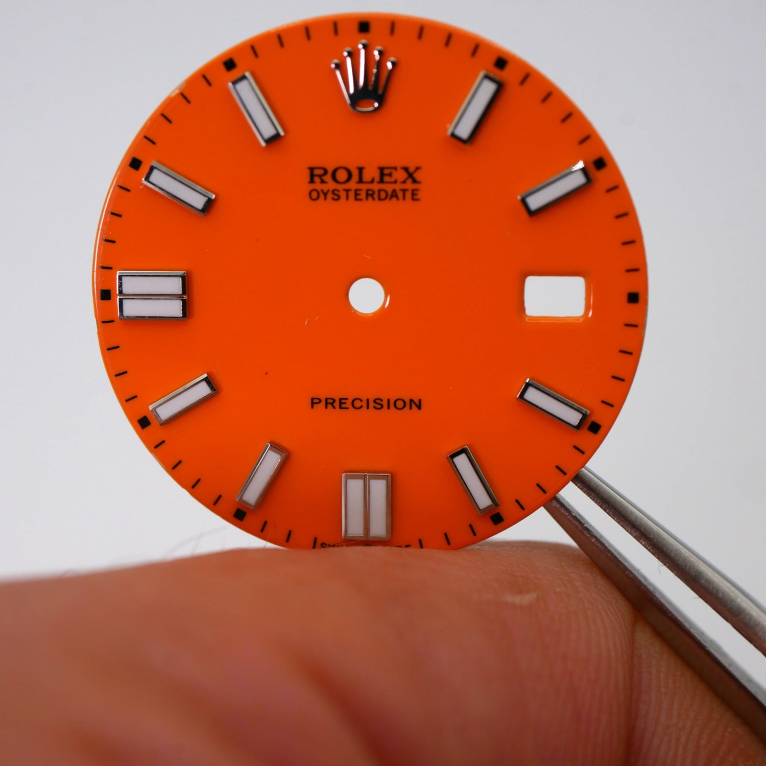 Quadrante aftermarket arancio Rolex 1225