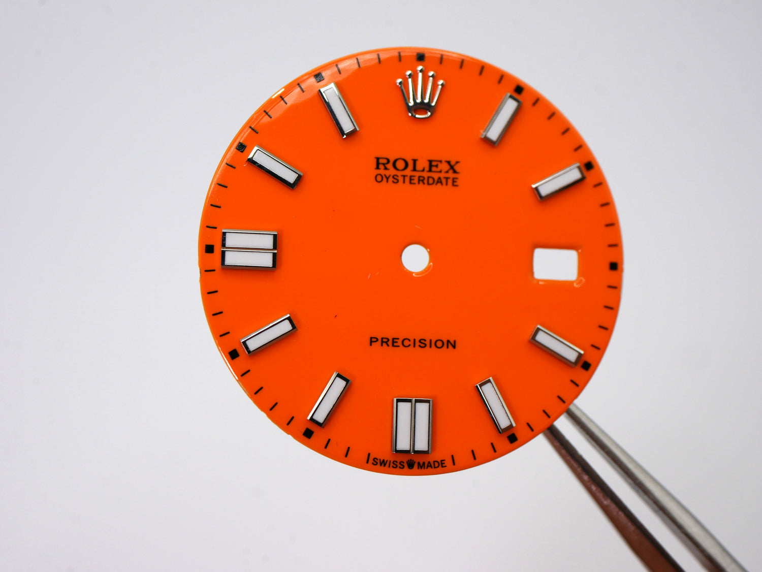 Quadrante aftermarket arancio Rolex 1225