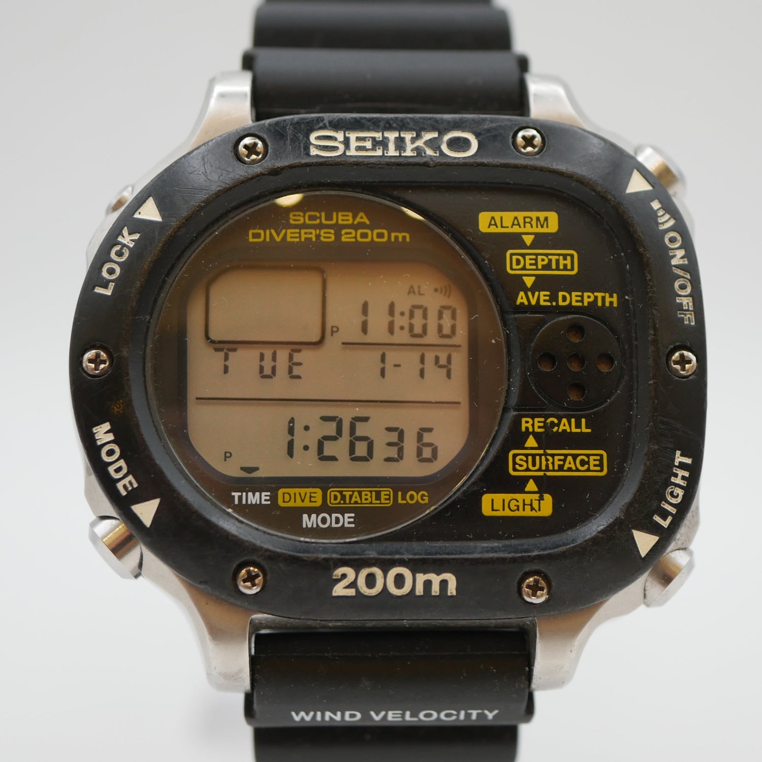 SEIKO M726 COMPUTER DA IMMERSIONE