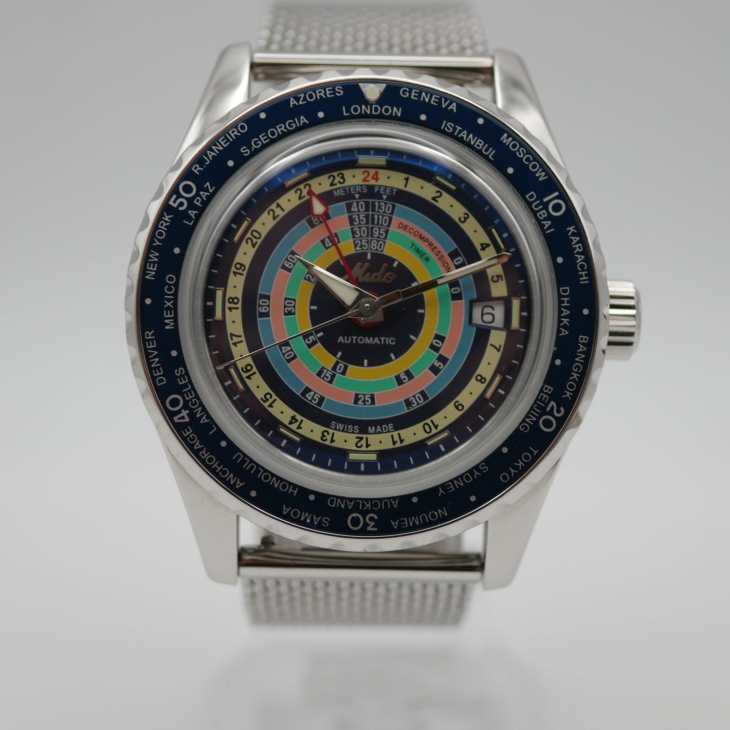 MIDO Ocean Star Decompression Worldtimer