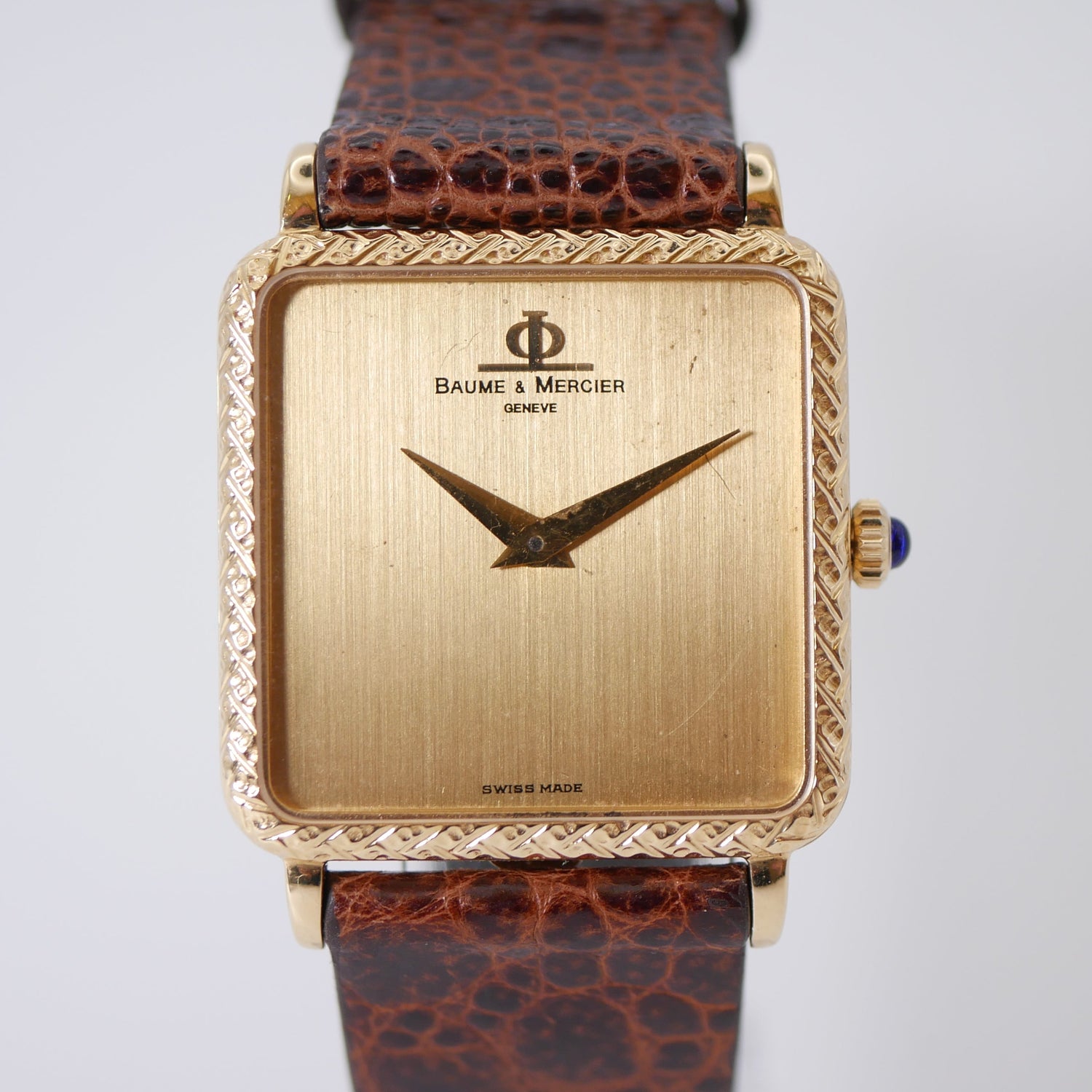 BAUME ET MERCIER TANK ORO  18kt