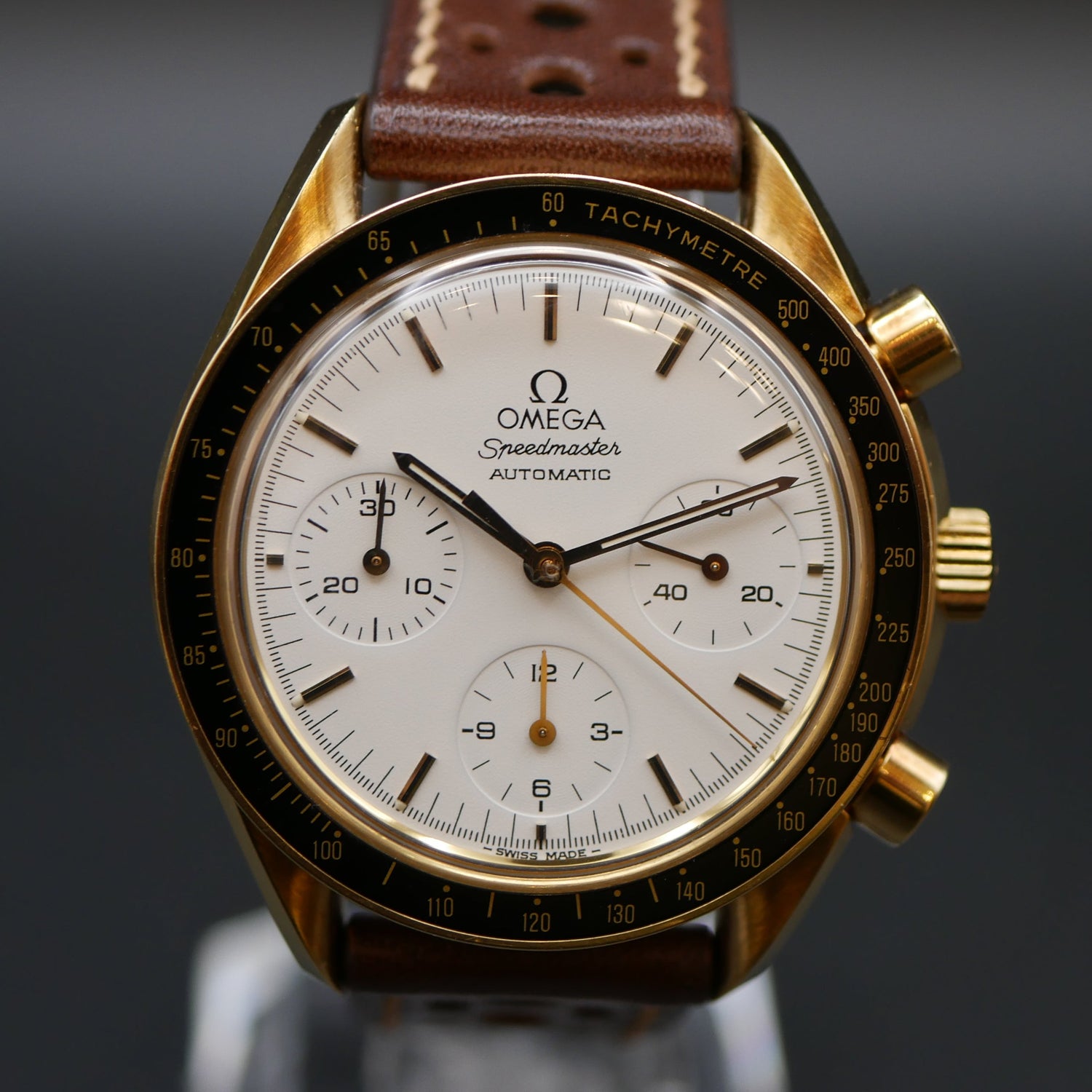 OMEGA SPEEDMASTER REDUCED ORO 18kt