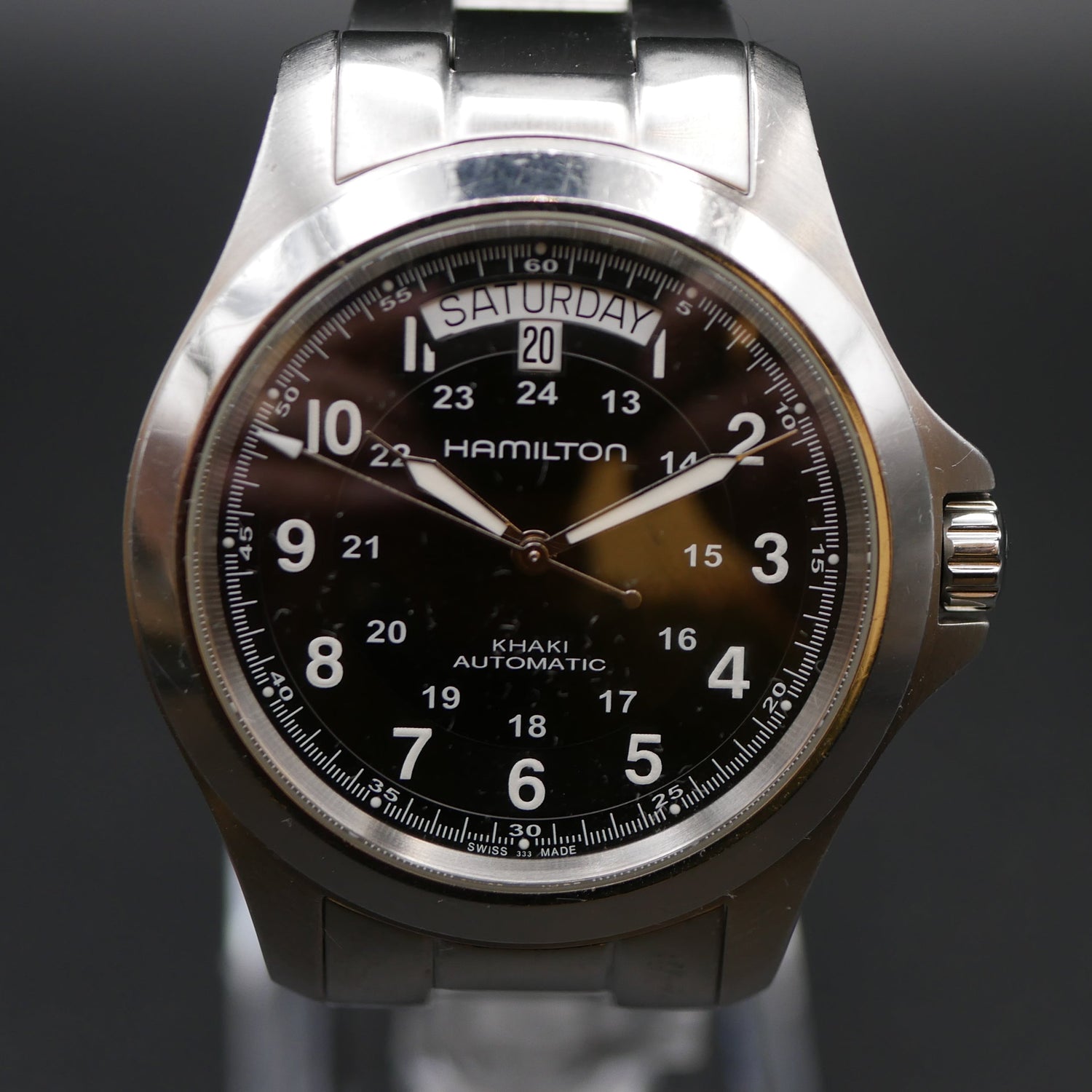 HAMILTON KHAKI KING DAY DATE