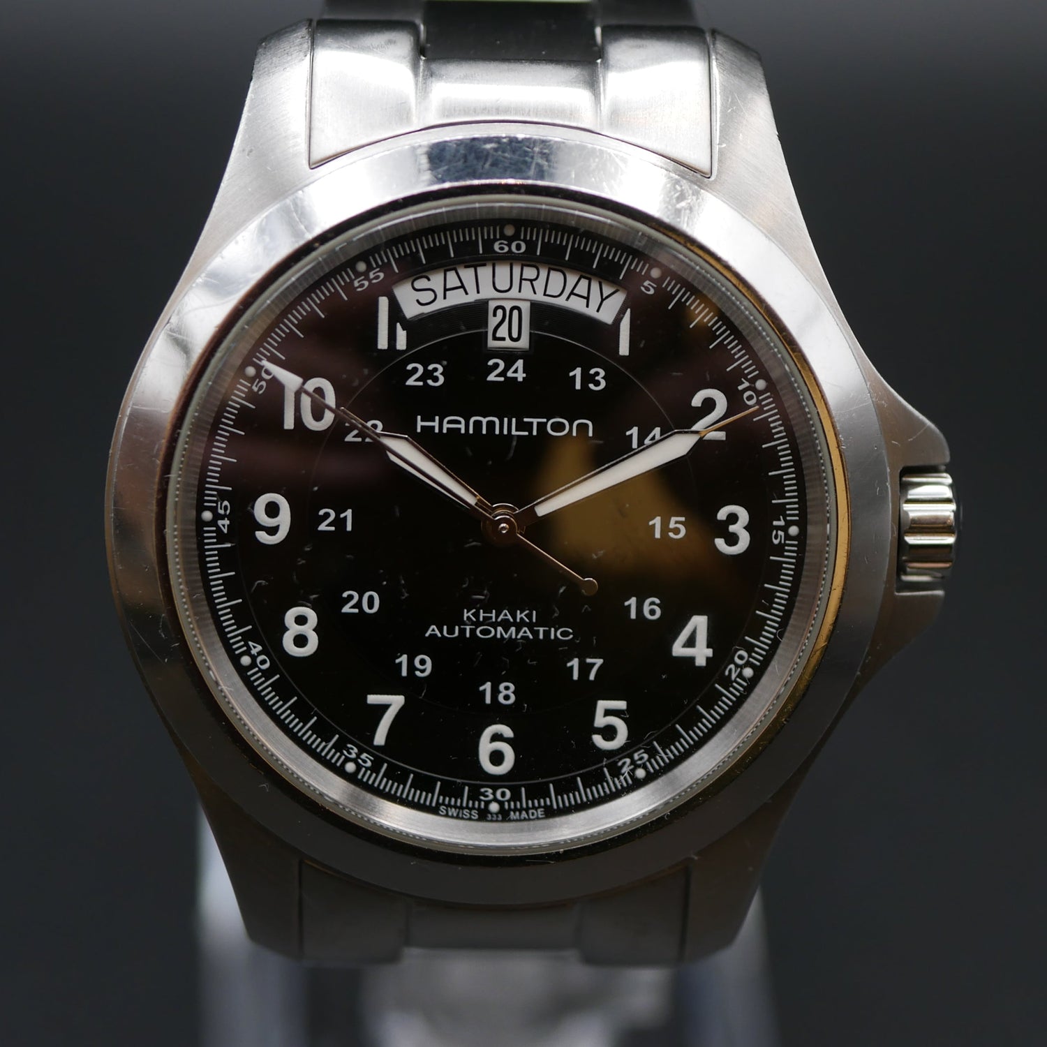 HAMILTON KHAKI KING DAY DATE