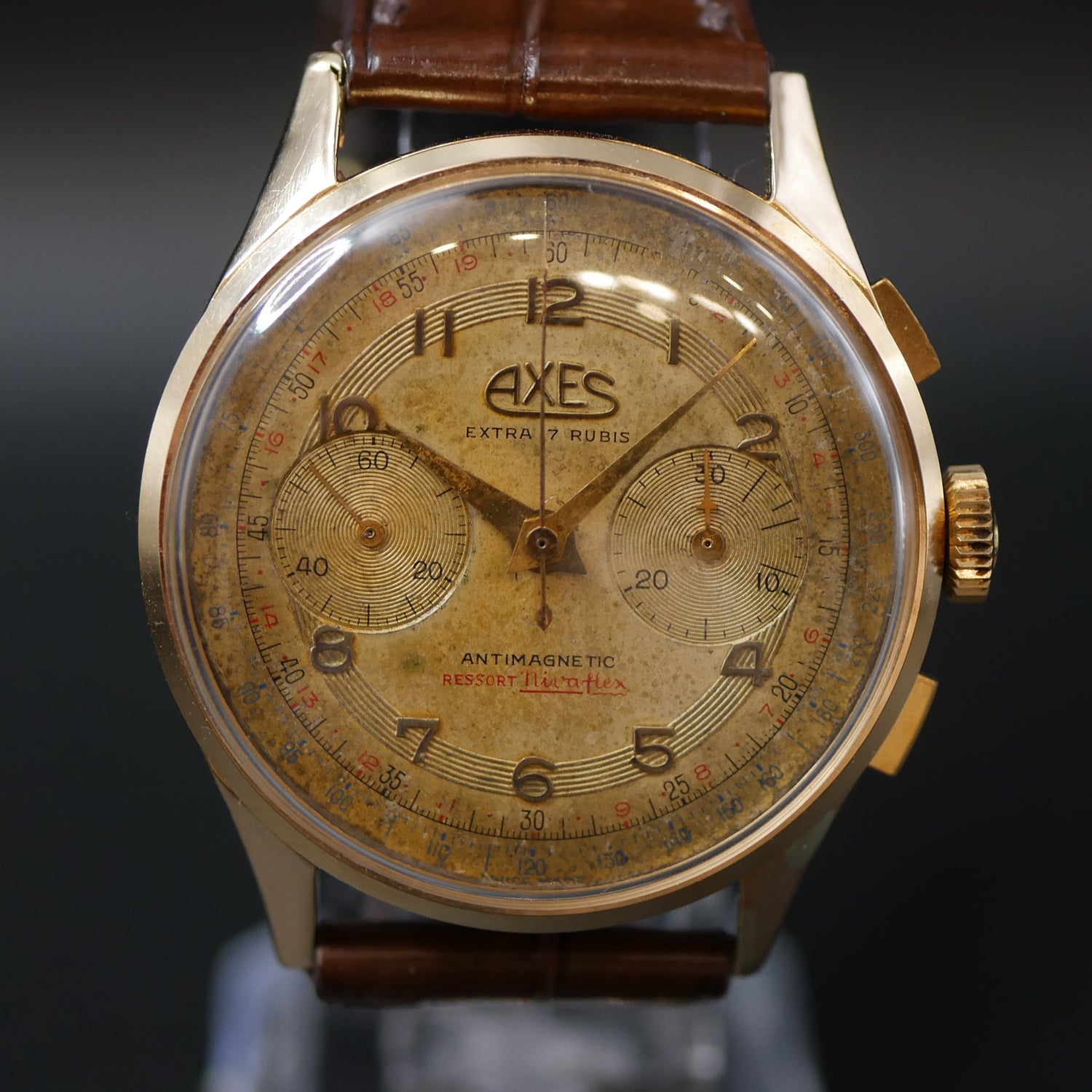 AXES CRONOGRAFO LANDERON 48 ORO 18kt