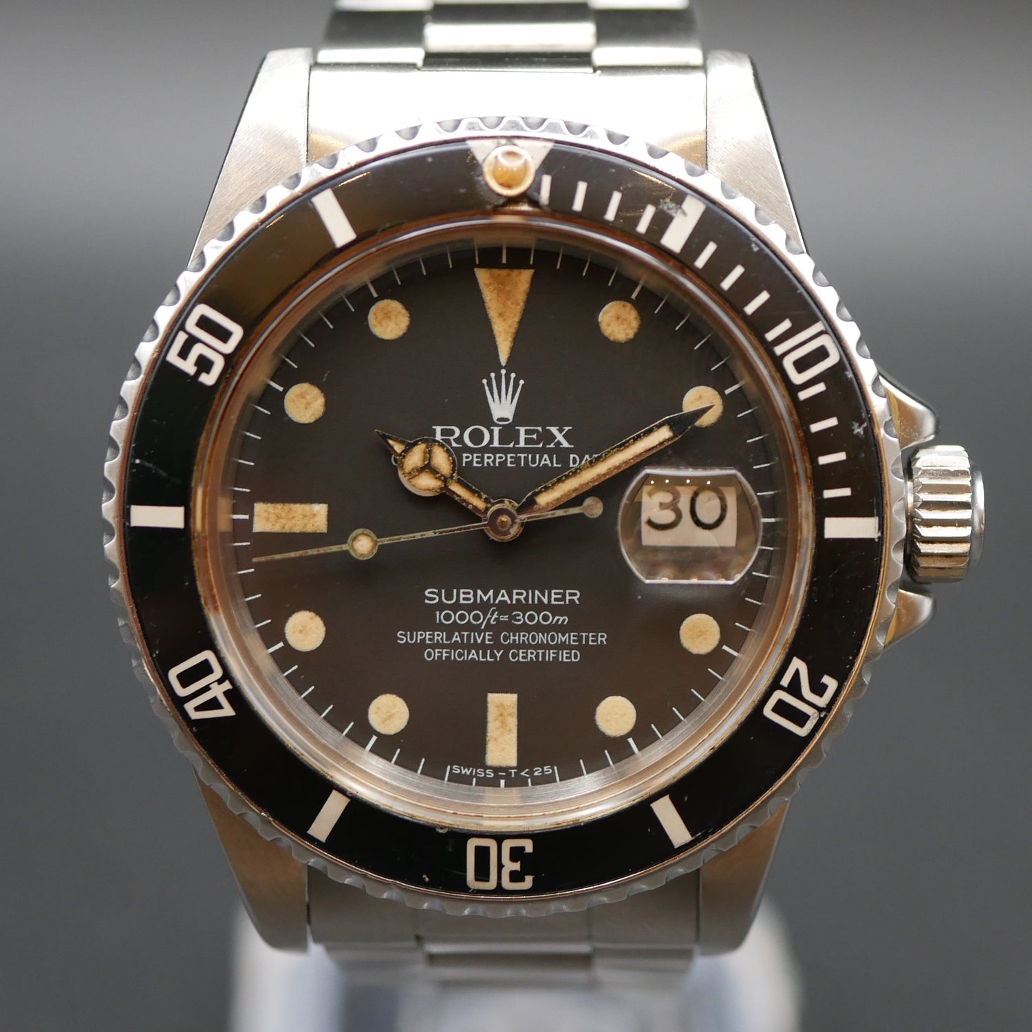 ROLEX SUBMARINER 16800 "PALLETTONI" TRANSIZIONALE