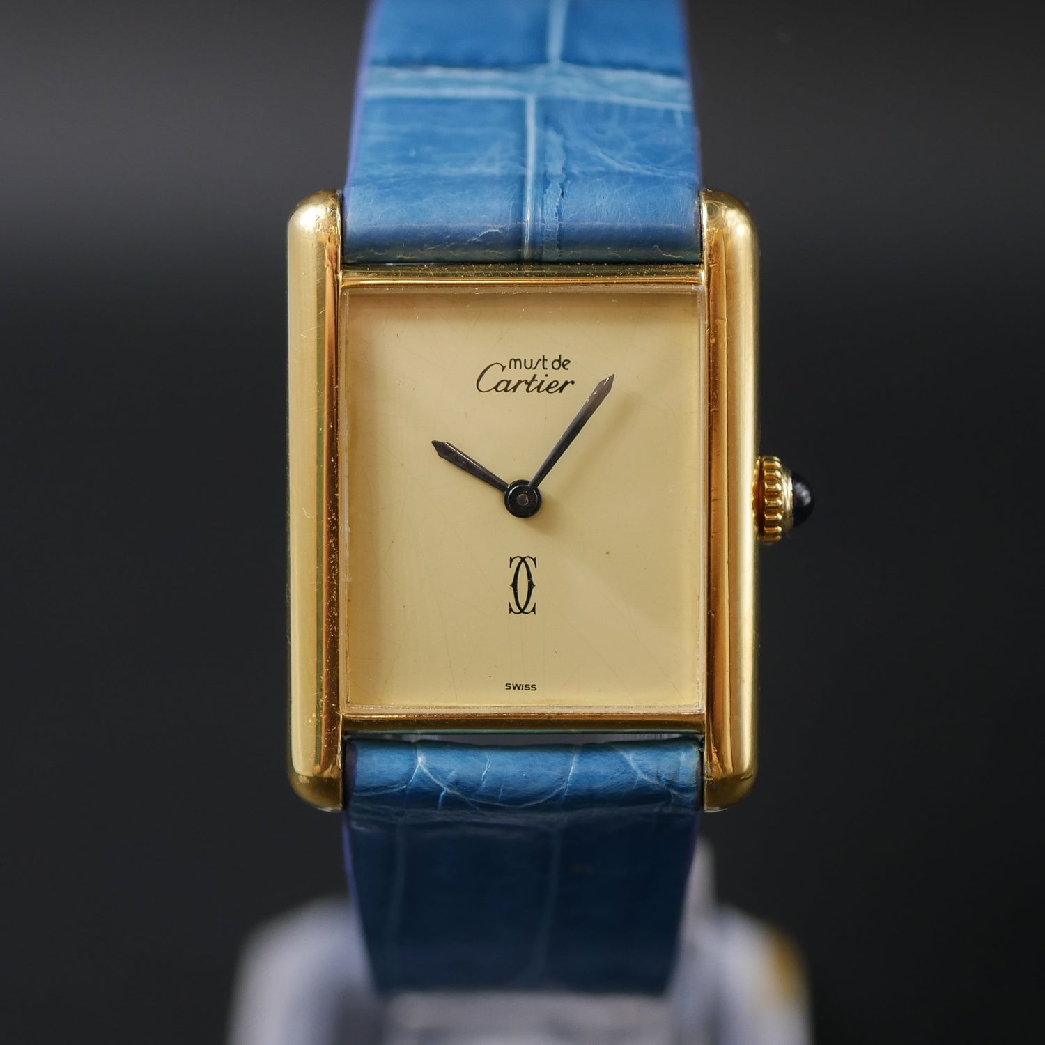 CARTIER TANK MUST CARICA MANUALE