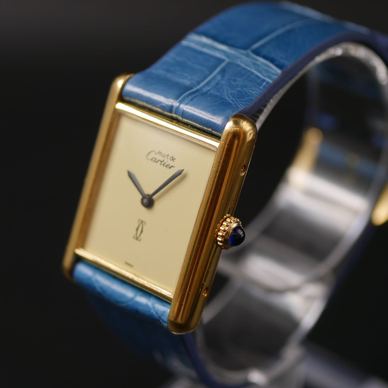 CARTIER TANK MUST CARICA MANUALE