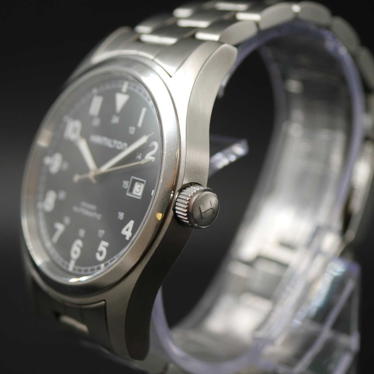 HAMILTON KHAKI FILED 40mm FULL SET