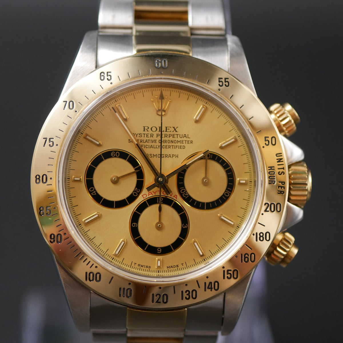 ROLEX DAYTONA 16523 "FLOATING DIAL" 6 ROVESCIO Seriale L Lunetta 200